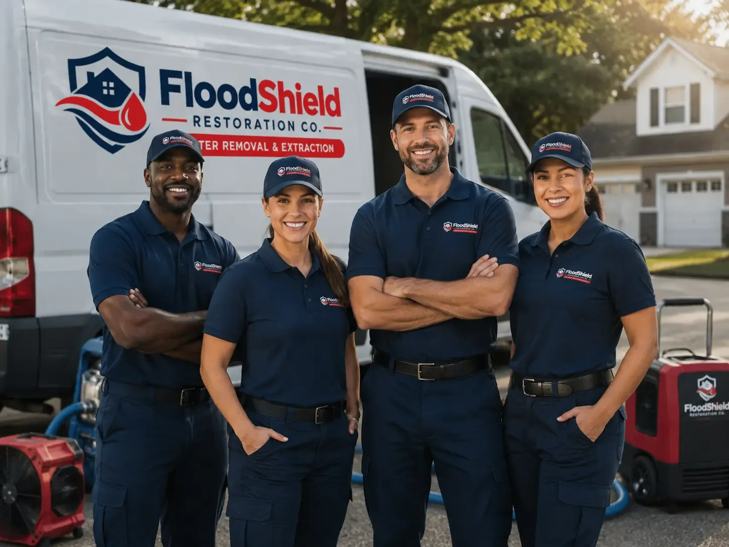 Flood Damage Restoration company in Cygnet, OH