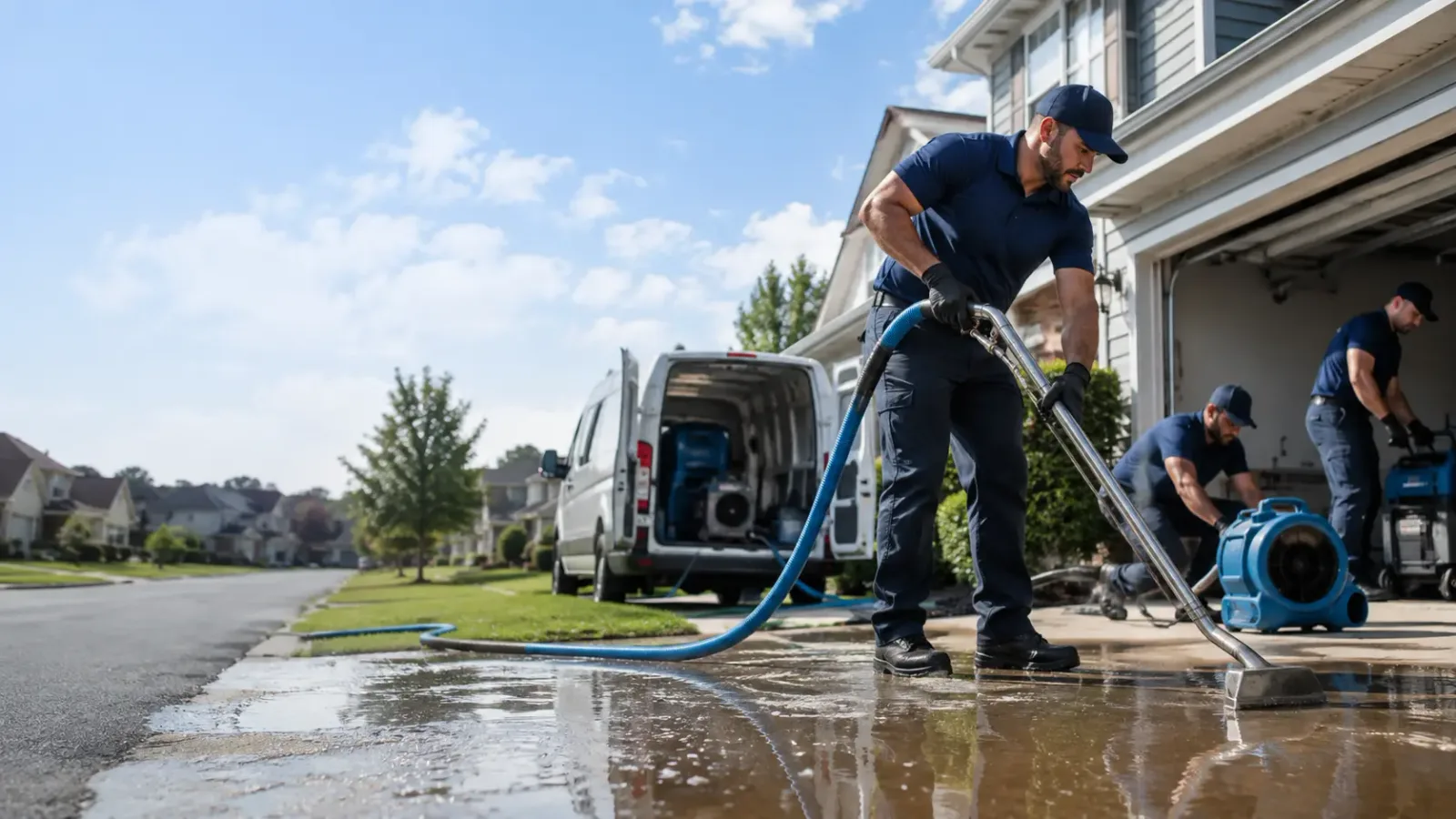 Flood Damage Restoration in Cygnet, OH